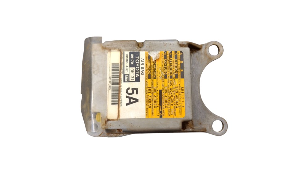 Módulo airbag Hilux 2012 2