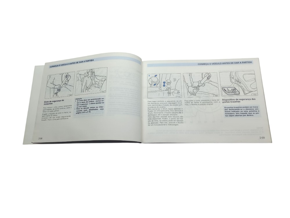 Kit Manual Do Proprietário Vw Gol Mi 1998 4