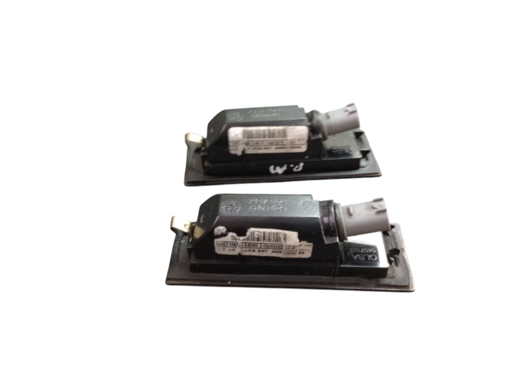 Par De Luz Placa Jeep Renegade 2022 6