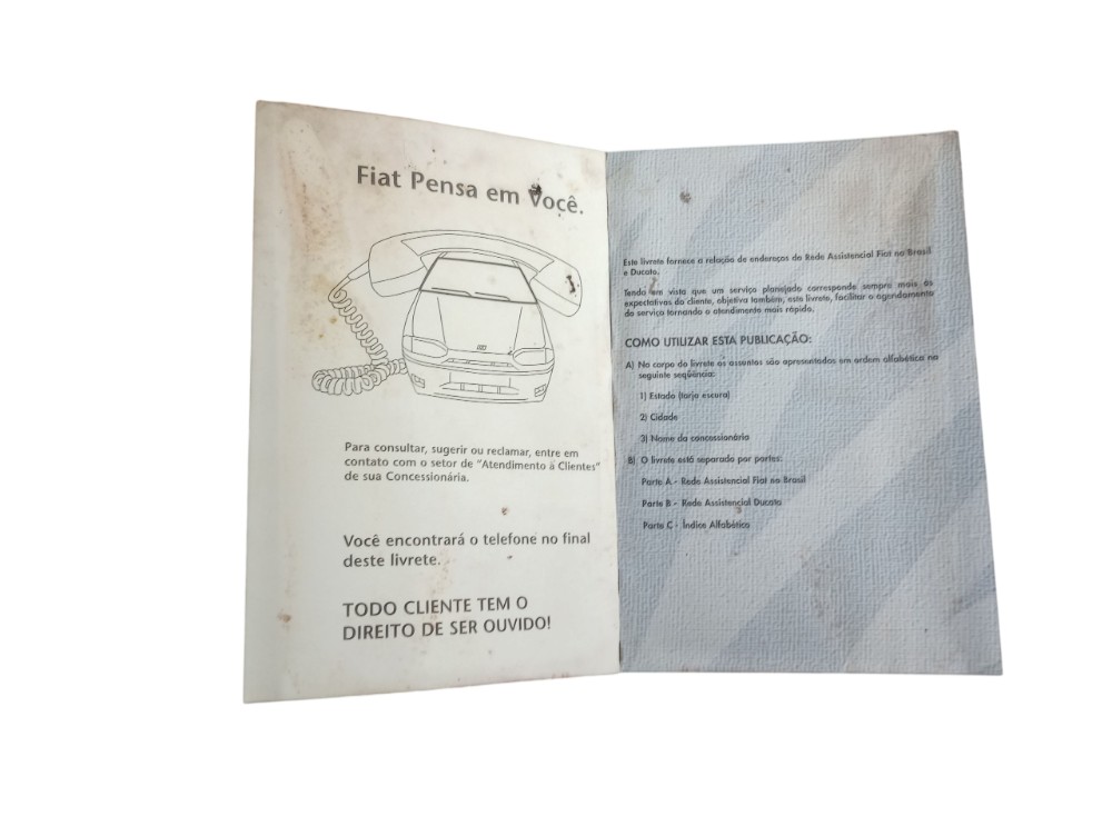 Manual Do Proprietário Fiat Marea Weekend 1999 2
