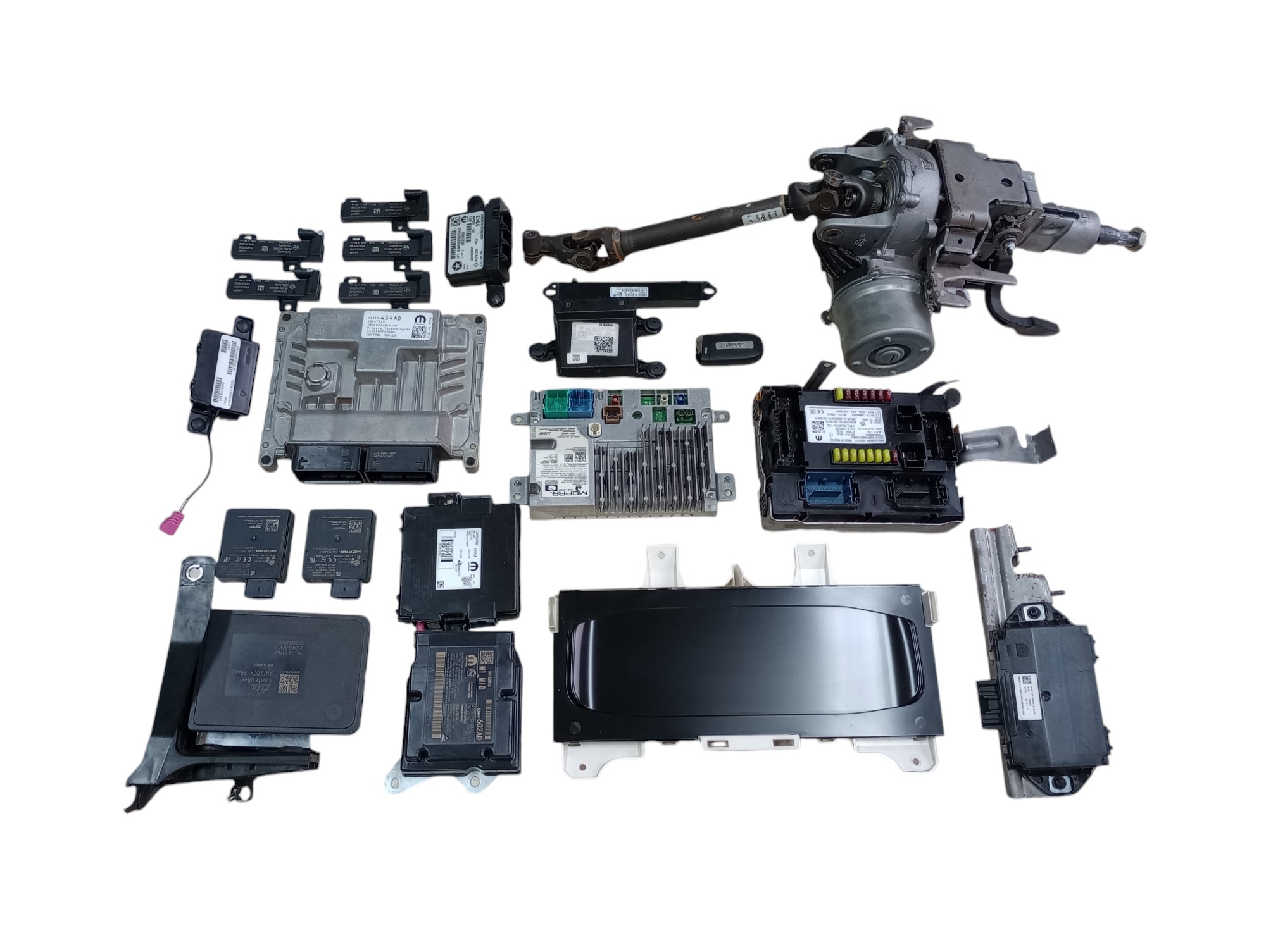 Kit Code Módulo Injeção Jeep Compass T270 1.3 Limited 2023 3