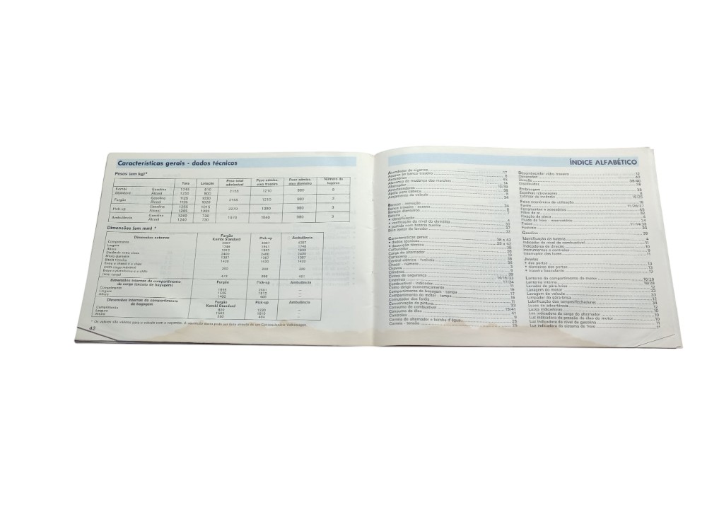 Manual Do Proprietário Vw Kombi 1993 2