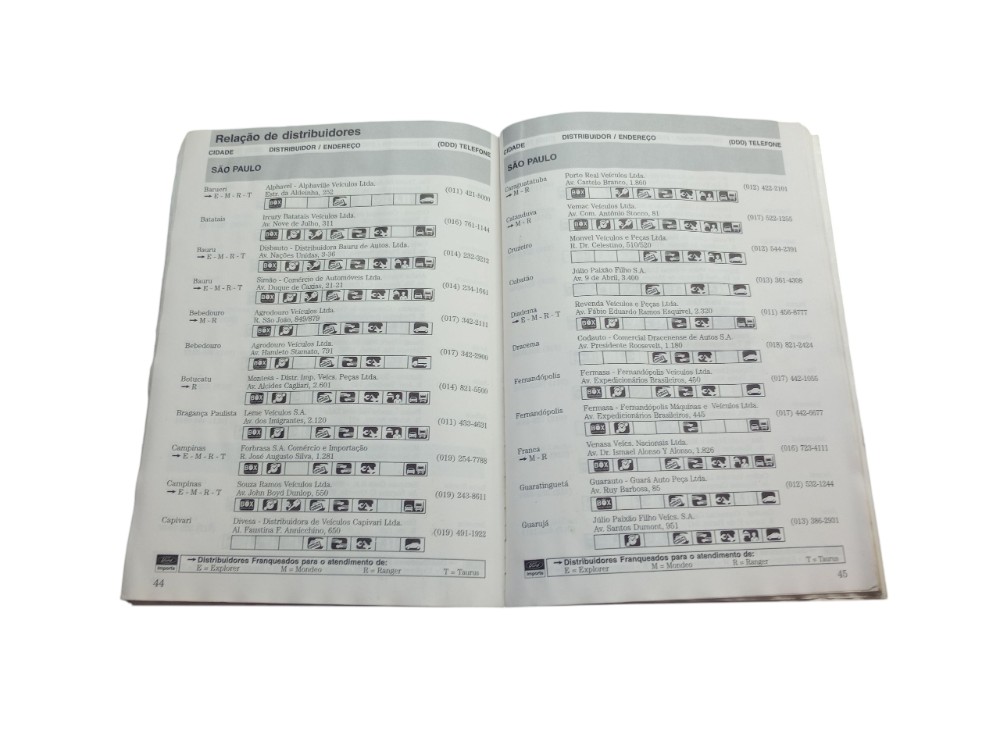 Kit Manual Proprietário Ford Fiesta 2001 5