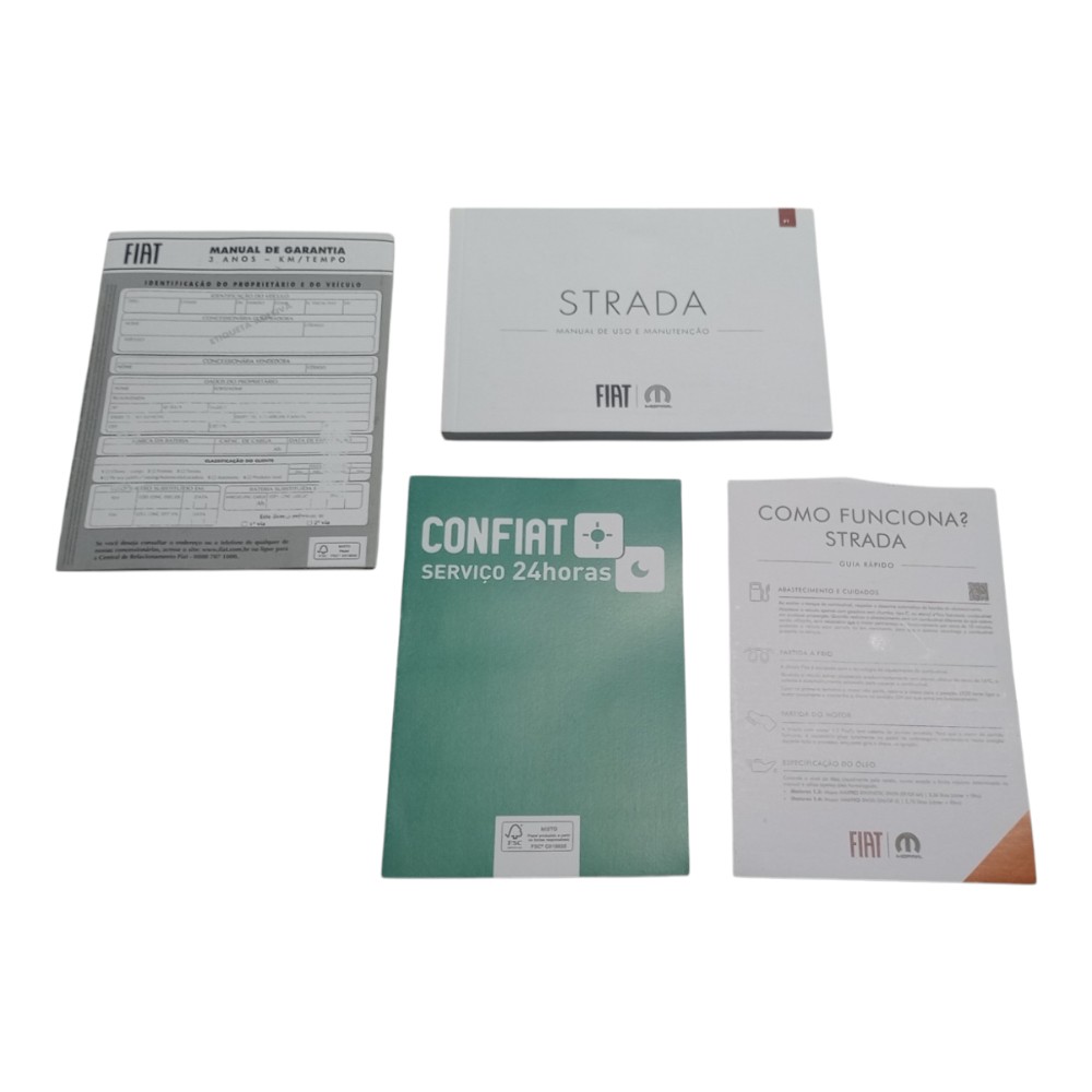 Manual Do Proprietário Fiat Strada 2023
