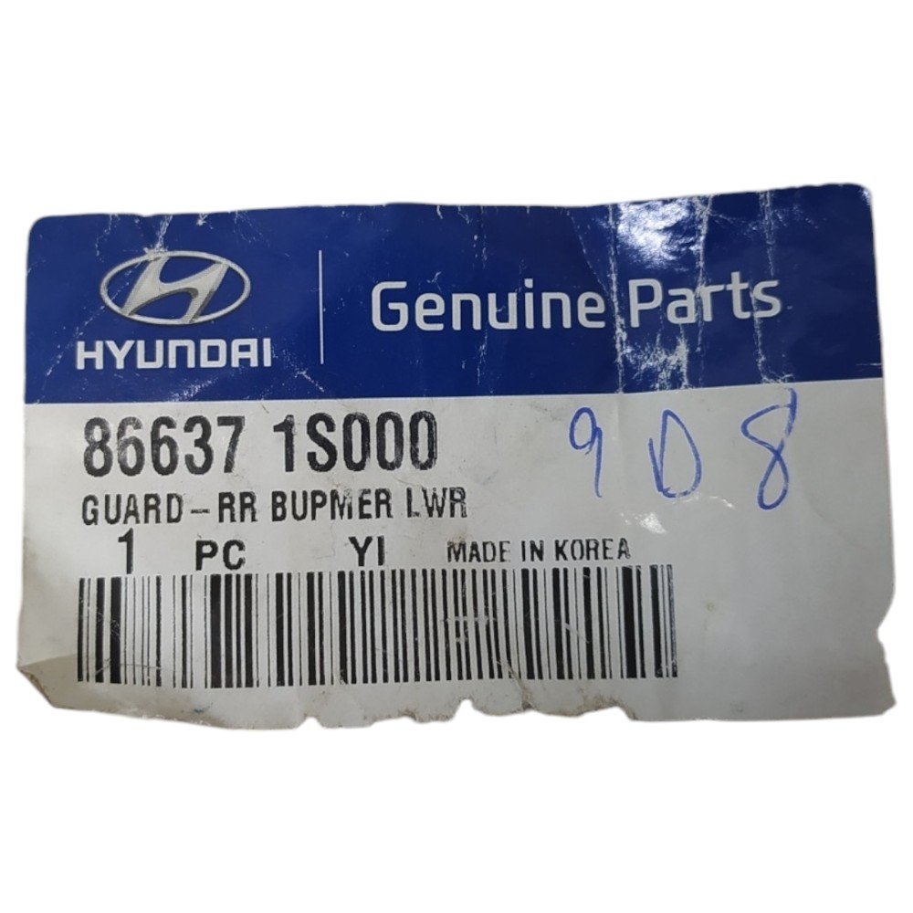 Guia Suporte Parachoque Traseiro Hyundai Hb20 Sedan 2016 10