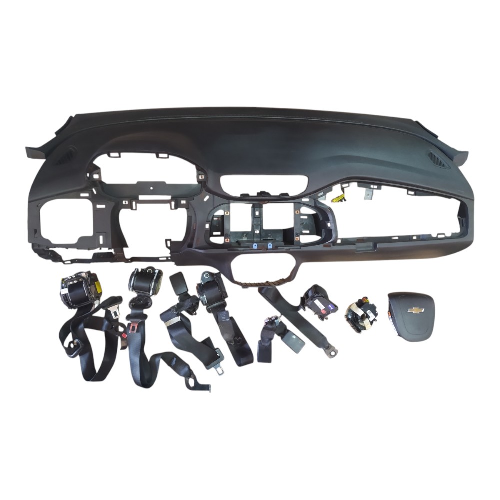 Kit Painel Chevrolet Prisma Sem Cinto Traseiro Esquerdo 2016 V137 balcão 1