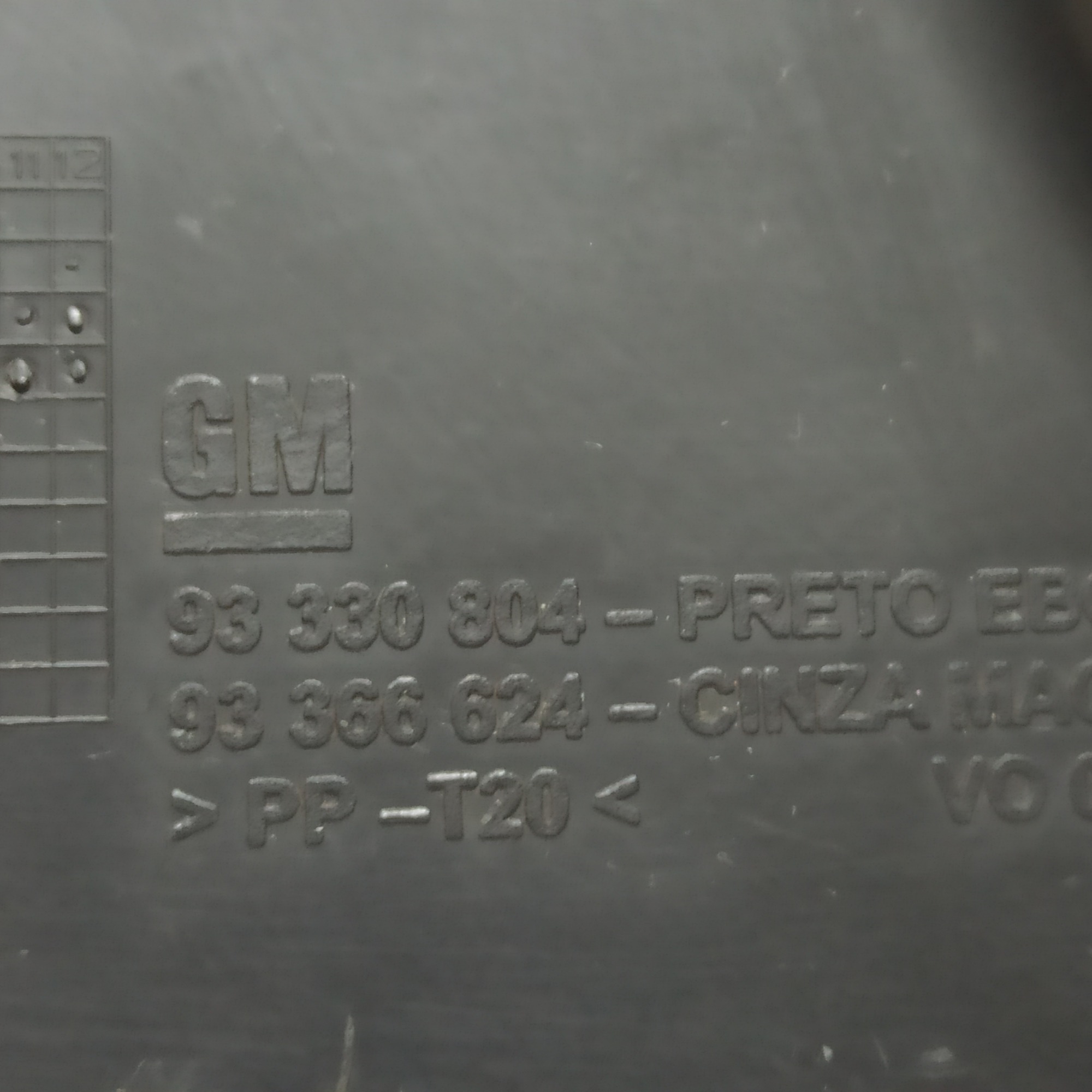 Forro Lateral Traseiro Direito Chevrolet Celta 2p 2001 2006 7