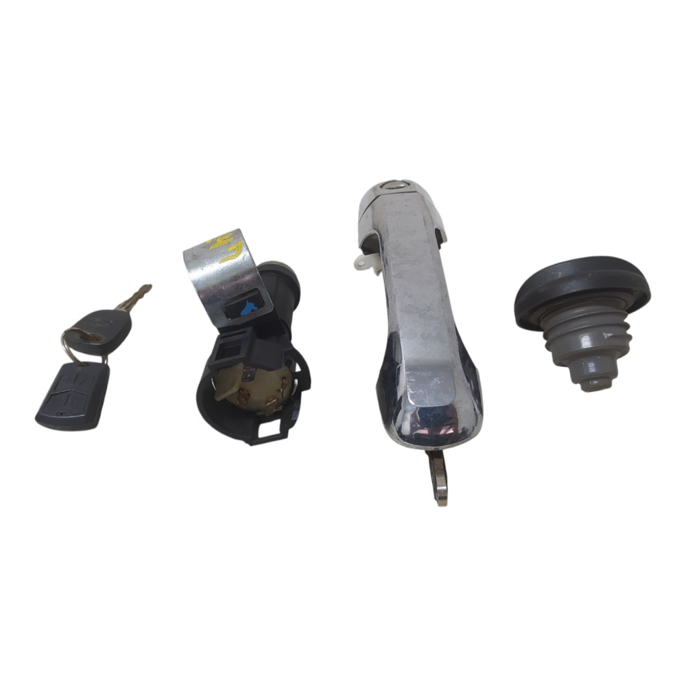 Conjunto Cilindro Ignição Chave Tampa Ford Fiesta 2011 V147 2