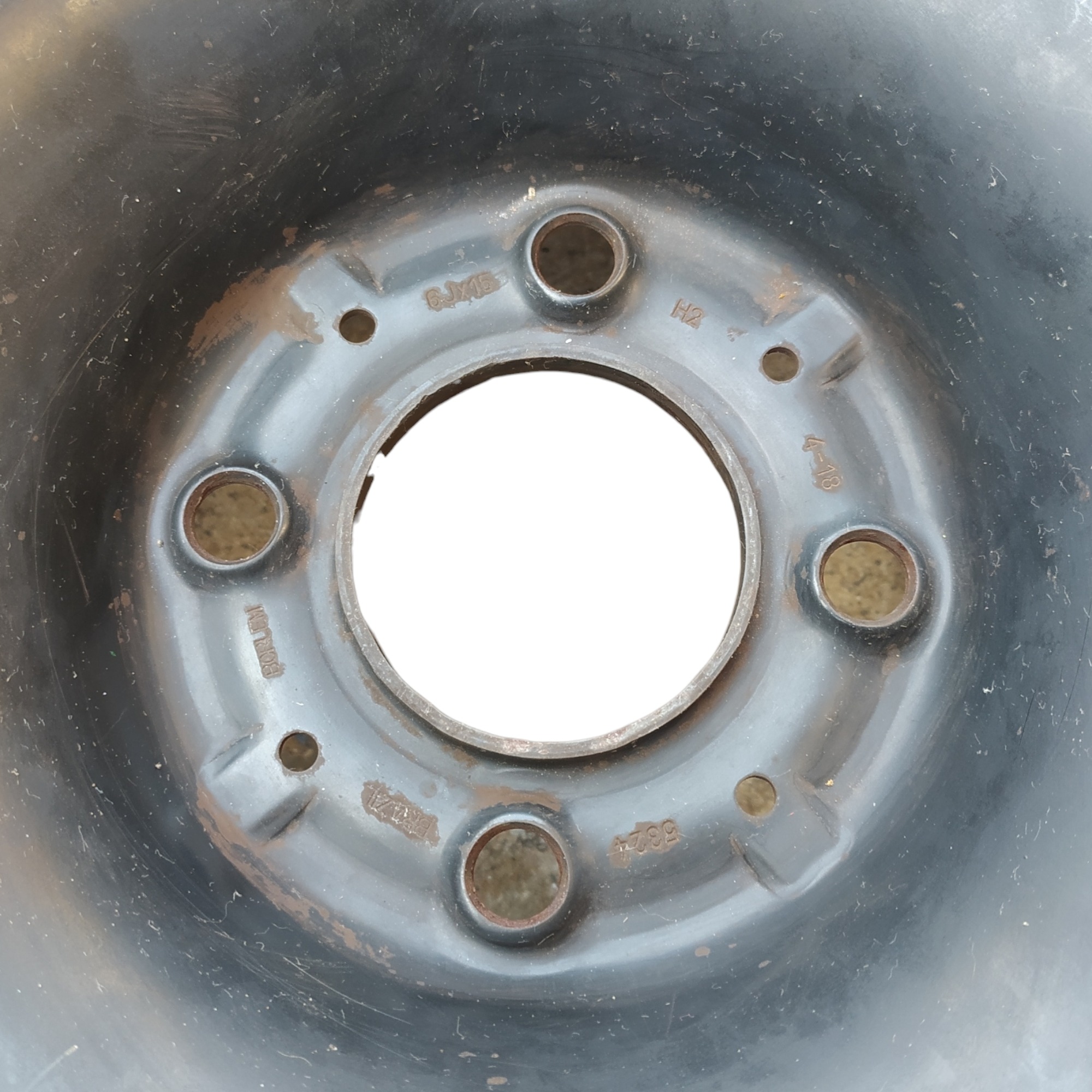 Roda Ferro Ford Aro 15 4×108 4
