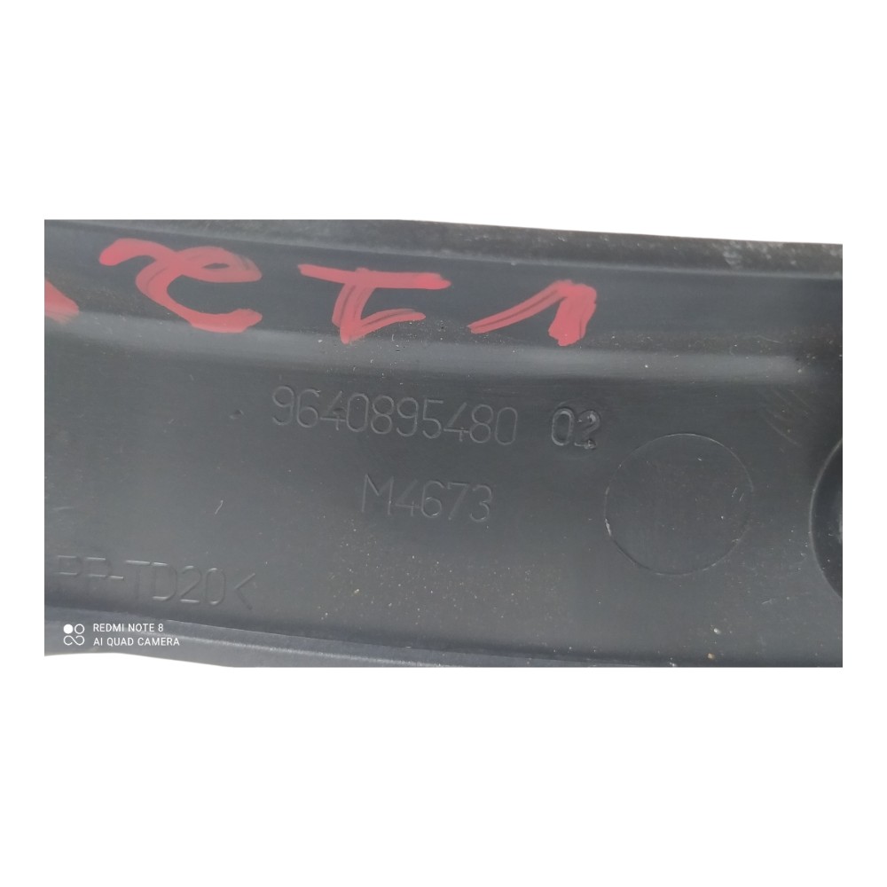 Moldura Inferior Tampa Traseira Citroen C3 1.4 2010 V127 7