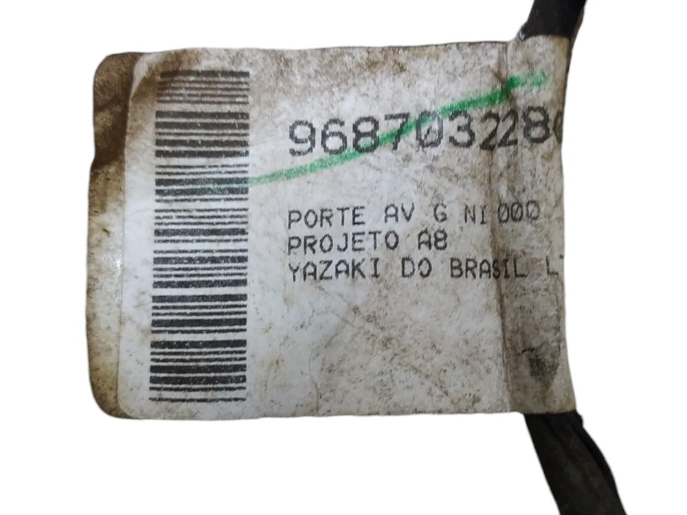 Chicote Da Porta Dianteira Esquerda Citroen C3 1.4 2008 V107 5
