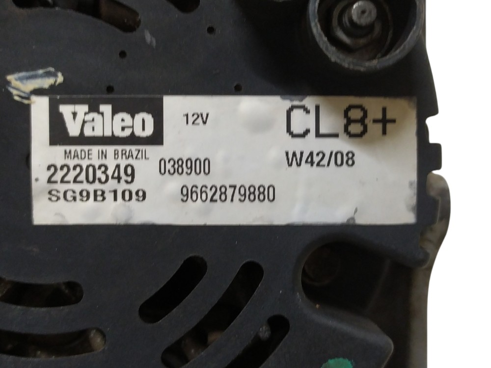 Alternador Citroen C3 1.4 2008 V107 6