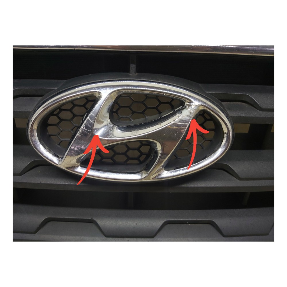 Grade Dianteiro Parachoque Hyundai Creta 2018 V180 Cromado 8