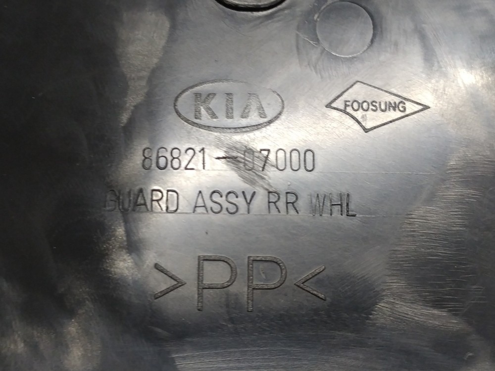 Moldura Parabarro Traseiro Esquerdo Kia Picanto 2004 a 2007 5