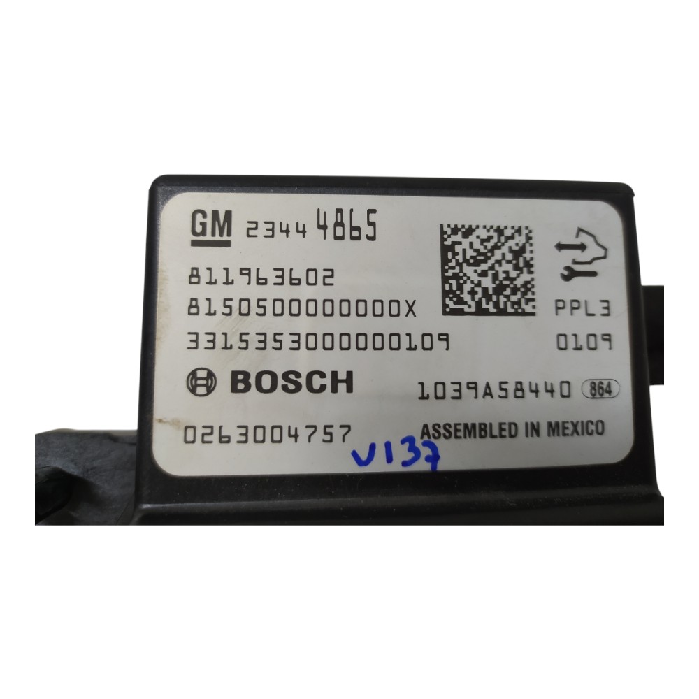 Módulo Sensor Estacionamento Chevrolet Onix Prisma 2016 V137 8