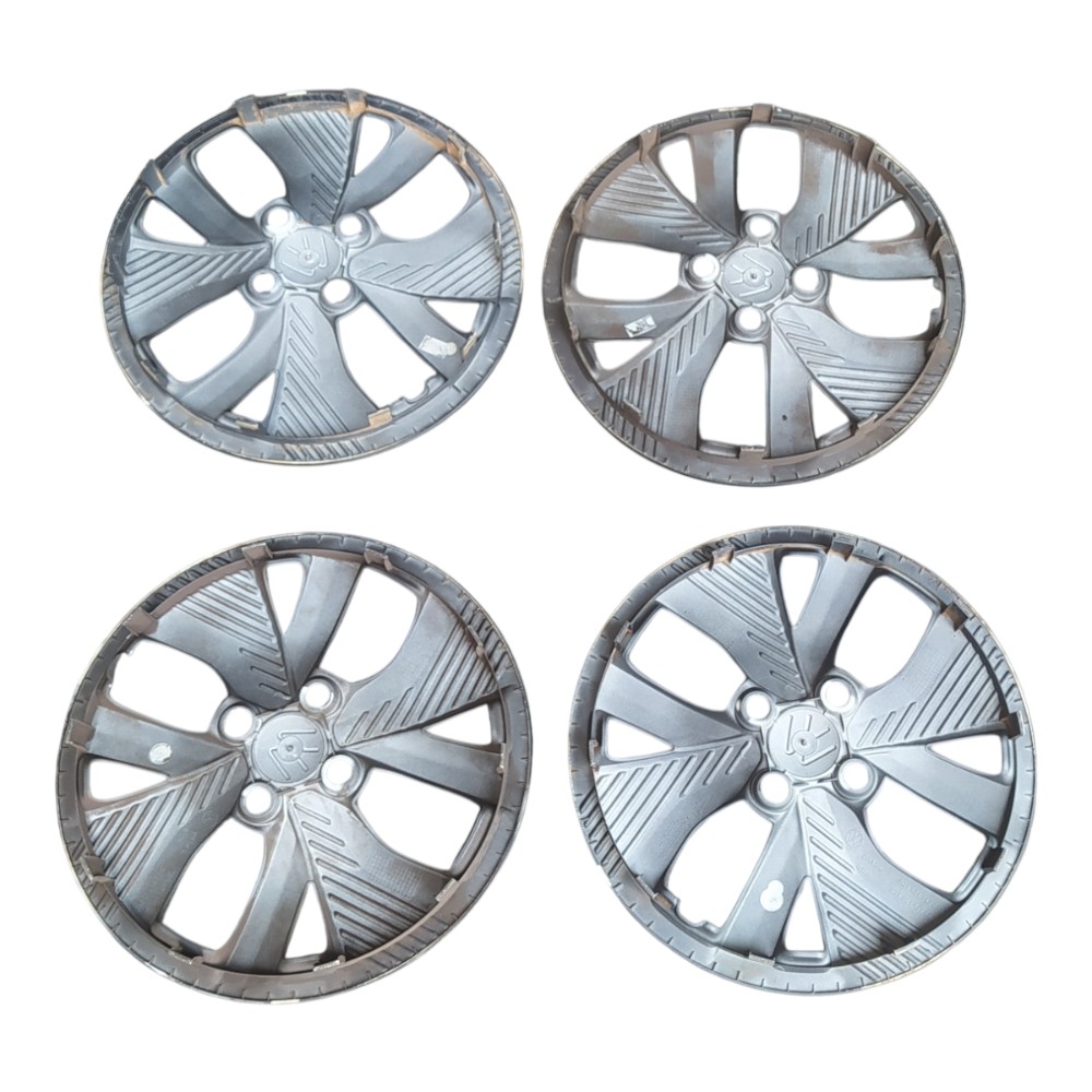 Jogo Calotas Aro 15 4×100 Vw Gol G5 G6 G7 Polo 5