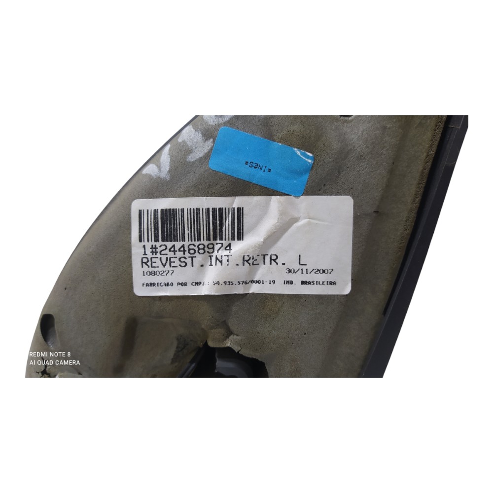 Moldura Interna Retrovisor Esquerdo Gm Vectra Gt 2007 V108 6