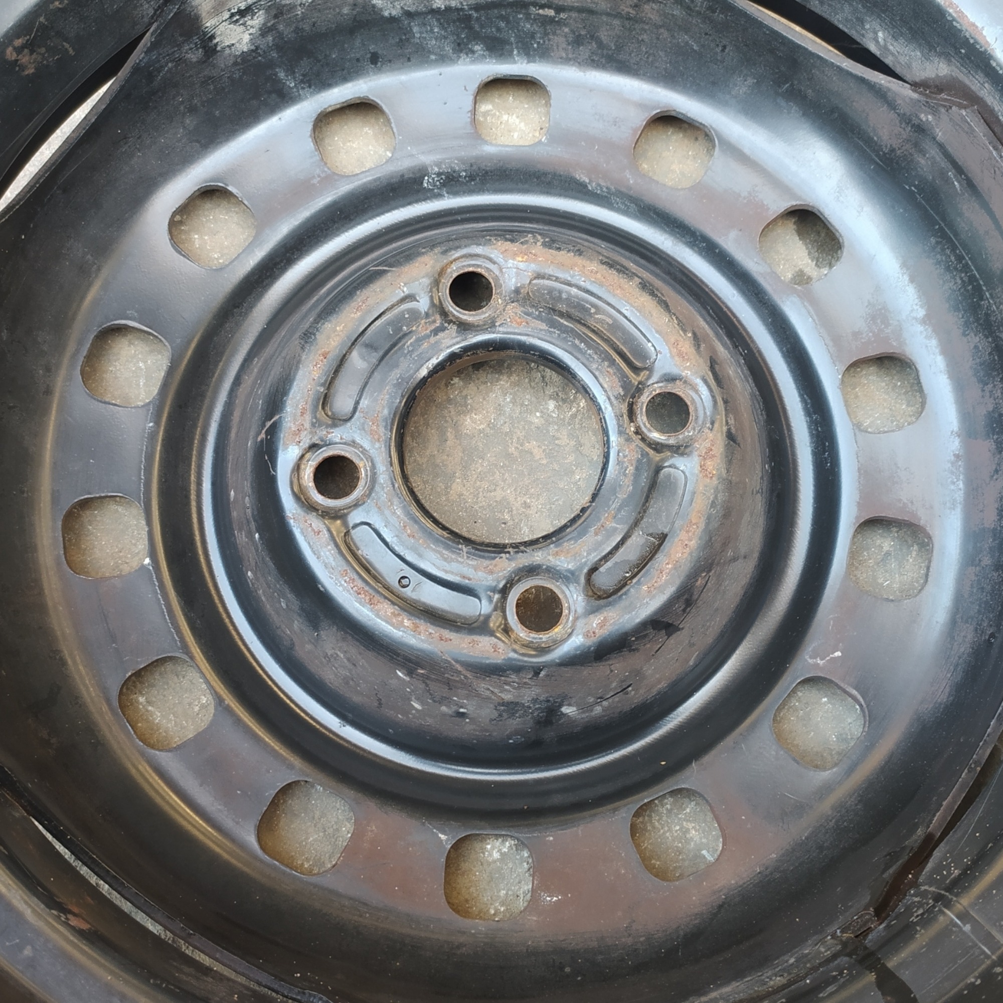 Roda Estepe Ferro Ford Aro 15 4×108 5