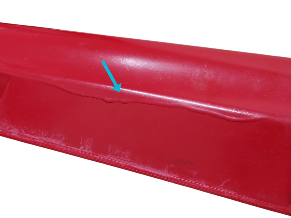 Spoiler Saia Lateral Direita Chery Qq 1.1 2012 V118 5