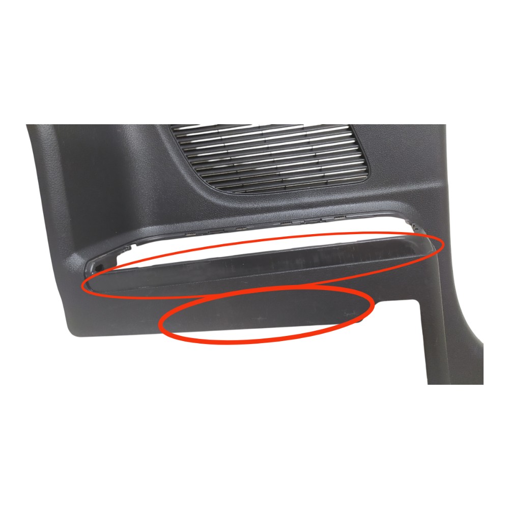 Moldura Coluna Traseira Esquerda Vw Saveiro G5 1.6 2012 V156 9