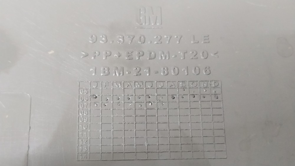 Moldura Infeior Central Esquerda Gm Vectra Gt-x 2008 V150 10