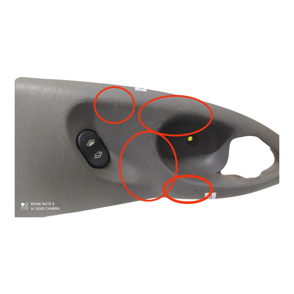 Moldura Com Botão Vidro Traseiro Direito Ford Focus 2001 6