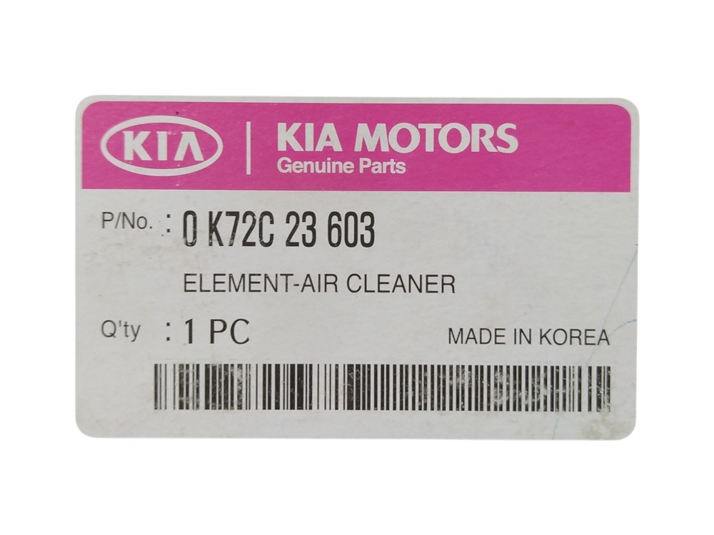 Filtro De Ar Kia Besta 3.0 Diesel 1999 A 2004 Original 5