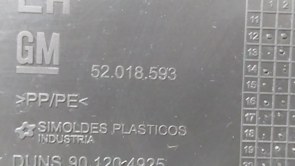 Forro Porta Traseira Esquerda Gm Spin 1.8 2023 V148 10