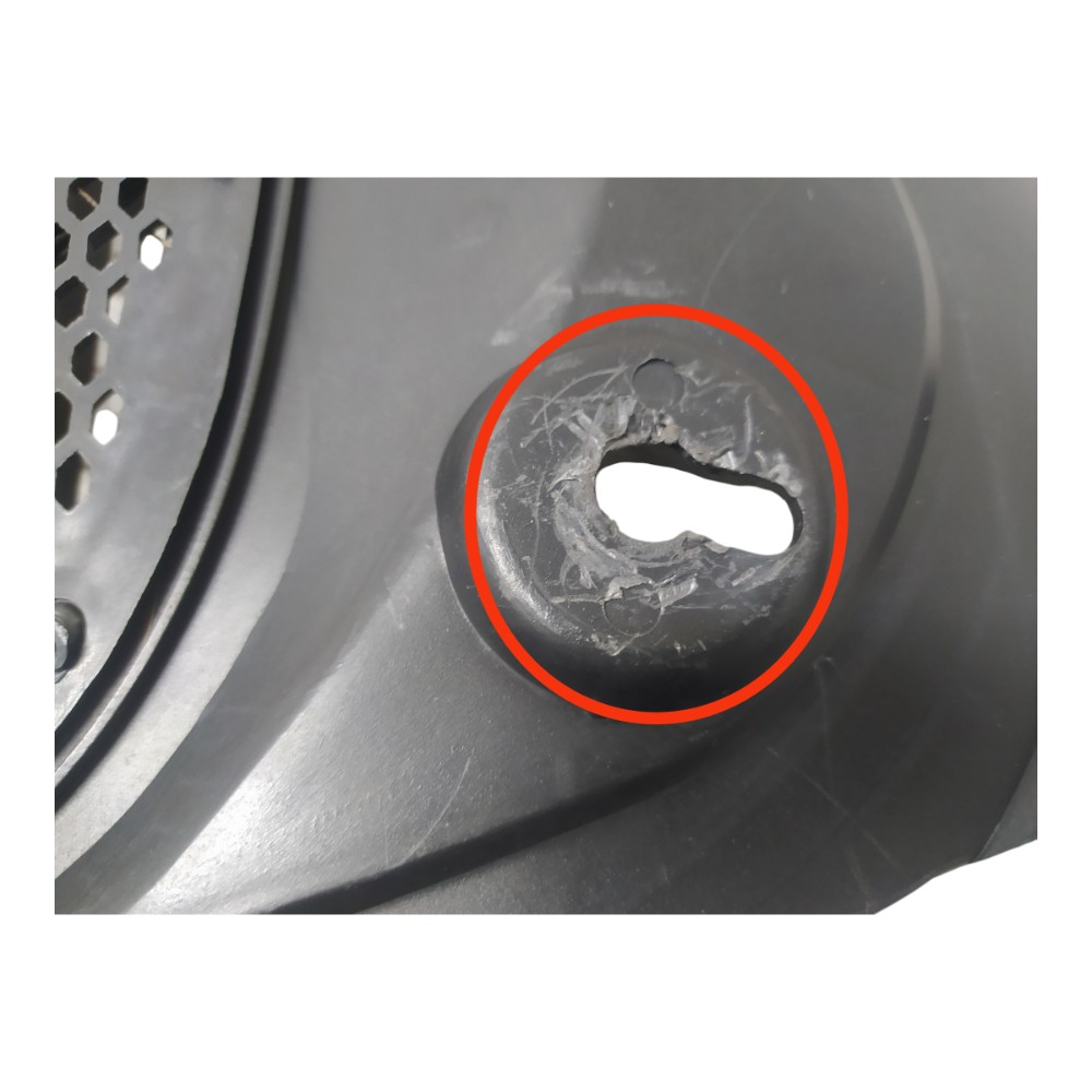 Grade Entrada Ar Capô Peugeot 206 1.0 2004 V119 7