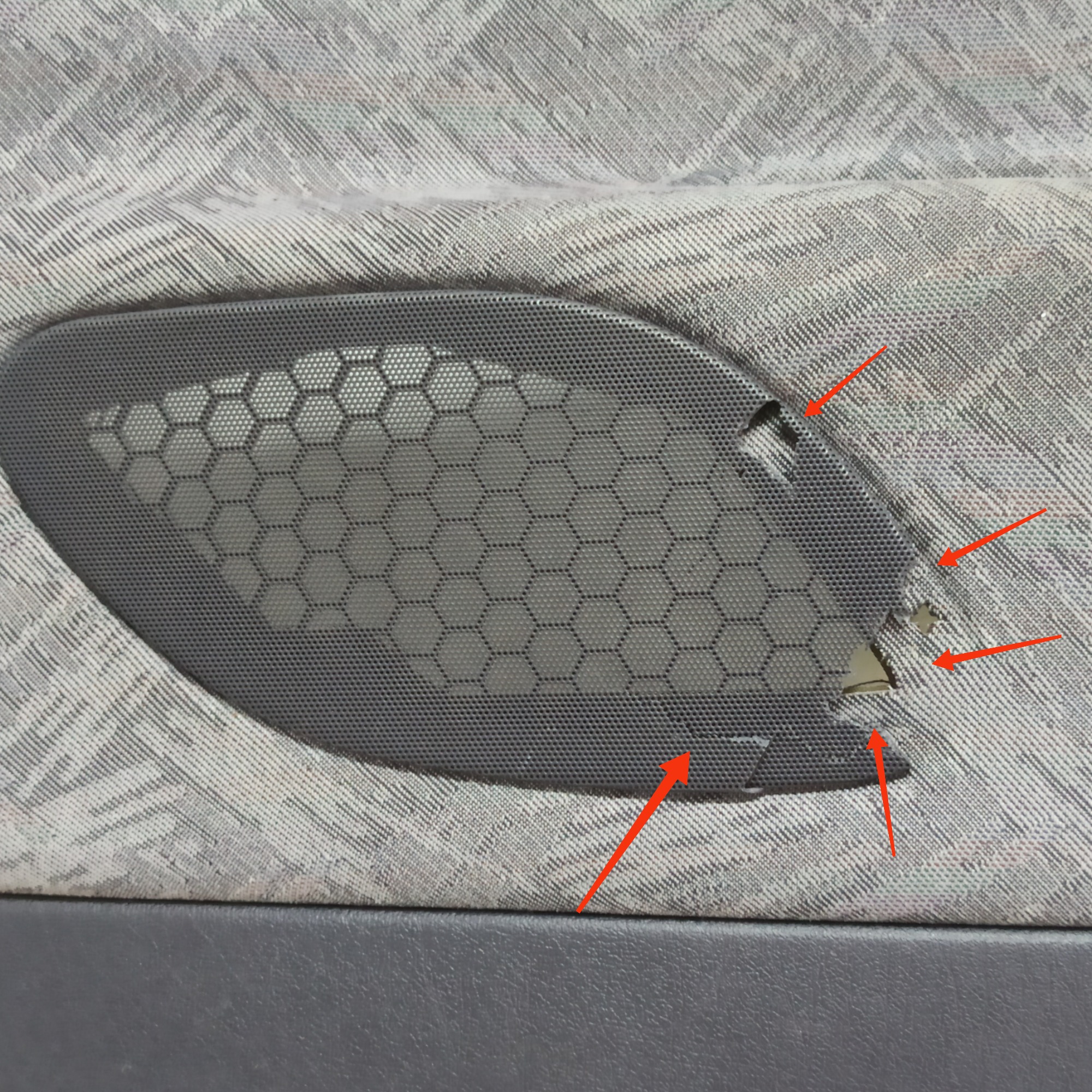 Forro De Porta Traseira Direita Ford Mondeo 1997 V98 8