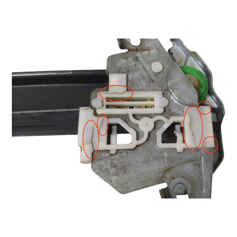 Maquina Vidro Dianteira Esquerda Honda City 1.5 2013 V153 4