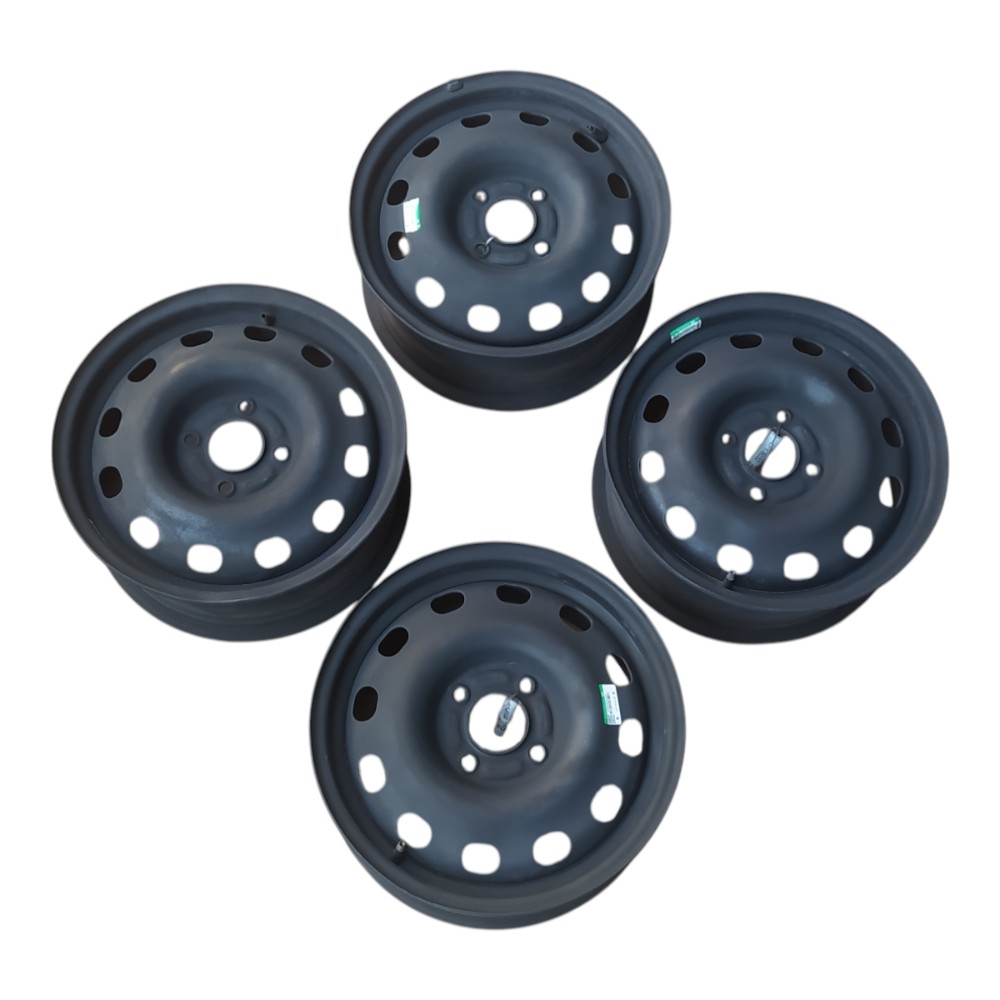 Jogo Roda Ferro Ford Aro 15 4×108