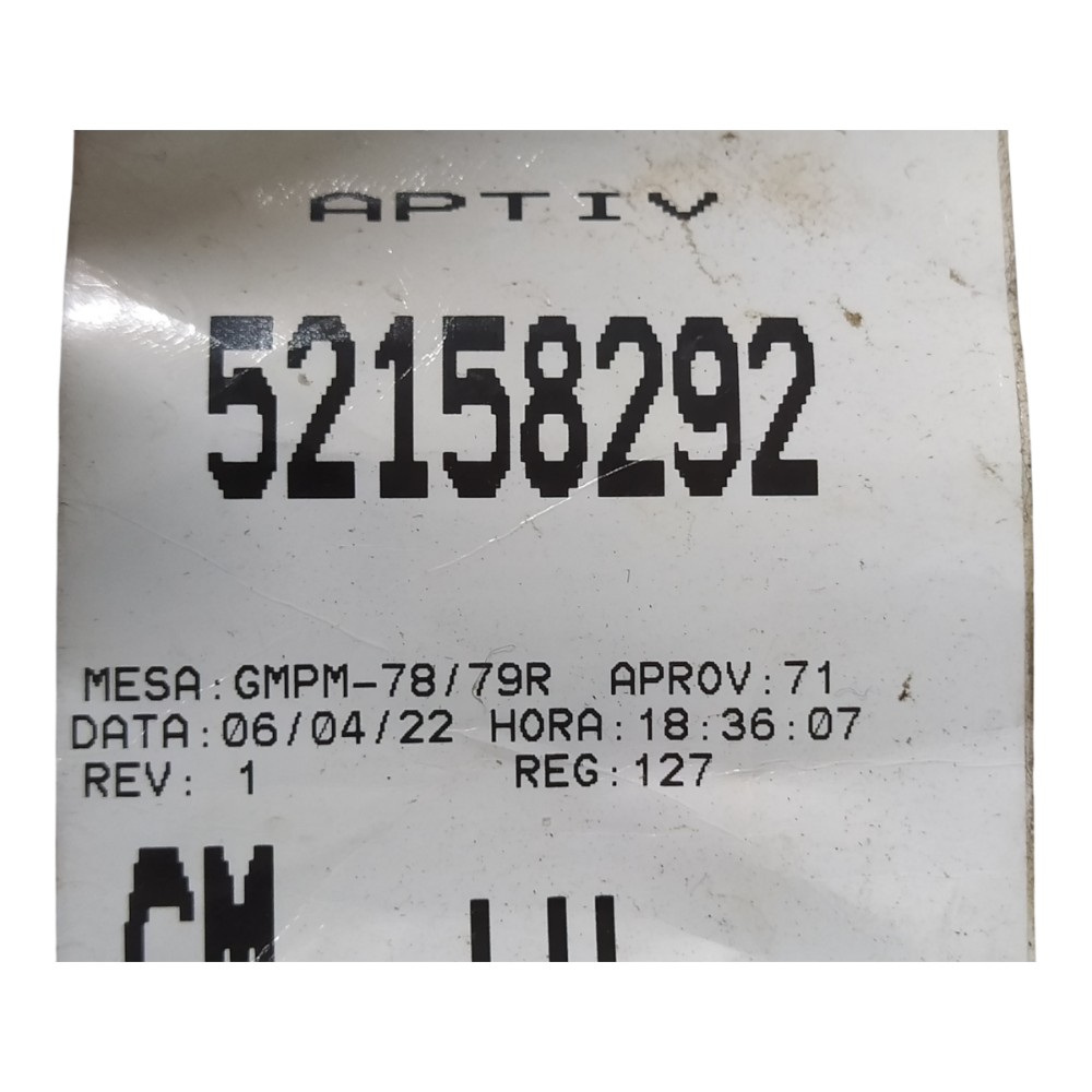 Chicote Porta Traseira Esquerda Gm Spin 1.8 2023 V148 5