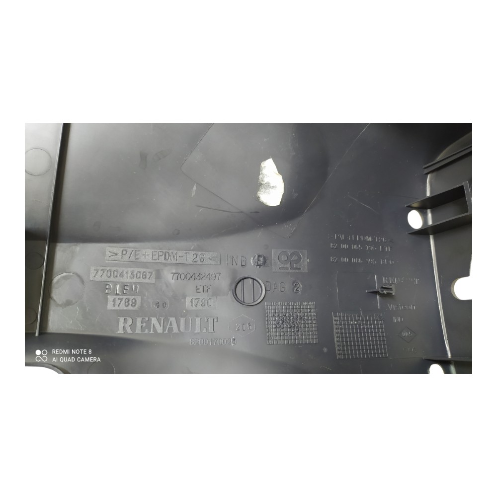 Moldura Superior Coluna Direção Renault Clio 2004 v158 balca 7