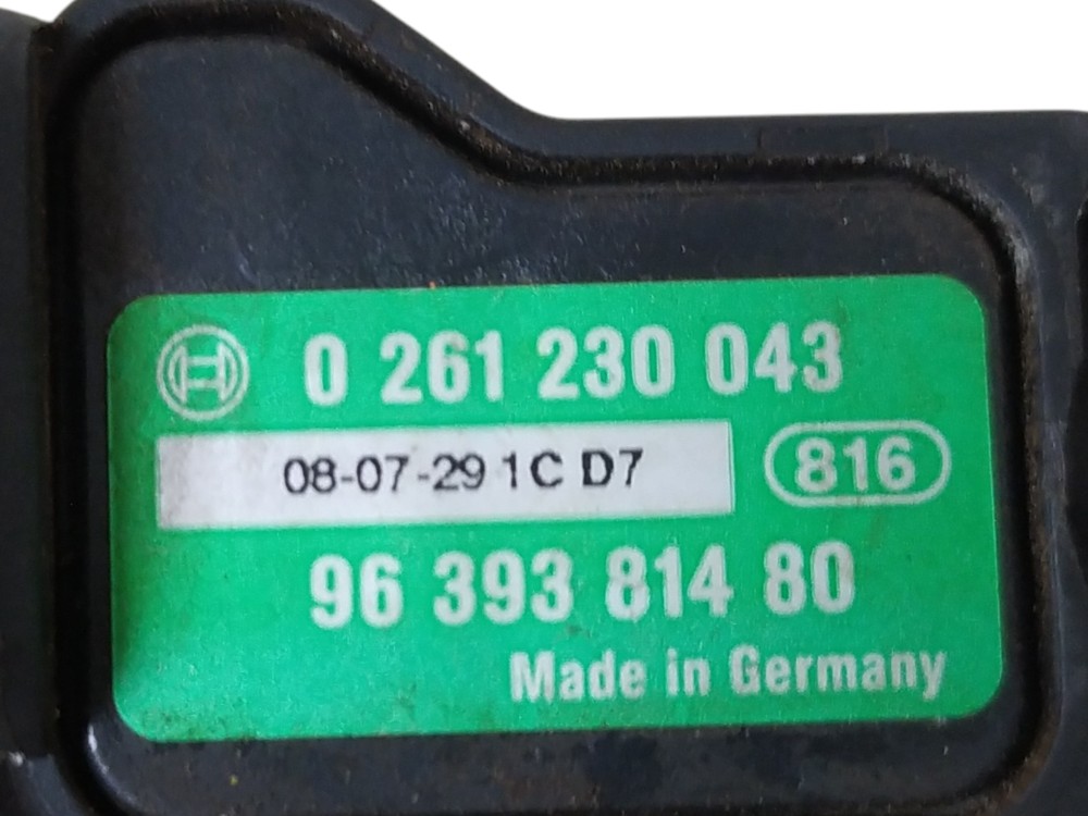 Sensor Map Citroen C3 1.4 2008 V107 5