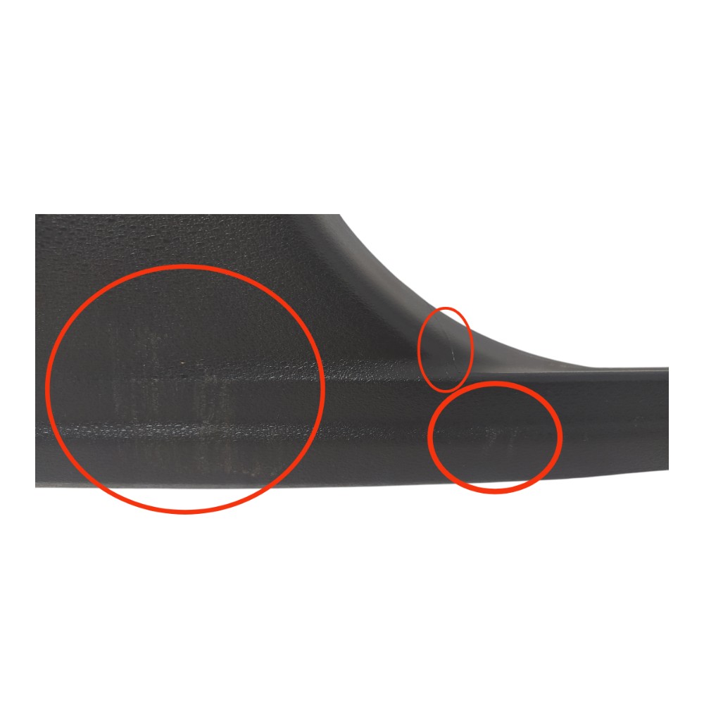 Par Moldura Inferior Coluna Central Vw Fox 1.0 2013 V157 4