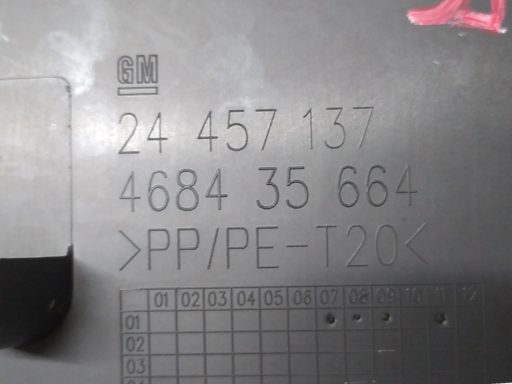Par Acabamento Interno Retrovisor Gm Corsa Montana 2002 V122 7