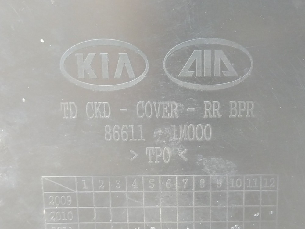 Parachoque Traseiro Kia Cerato 2009 A 2012 7