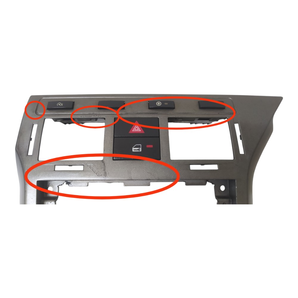 Moldura Painel Central Gm Vectra Gt-x 2.0 2008 V150 7