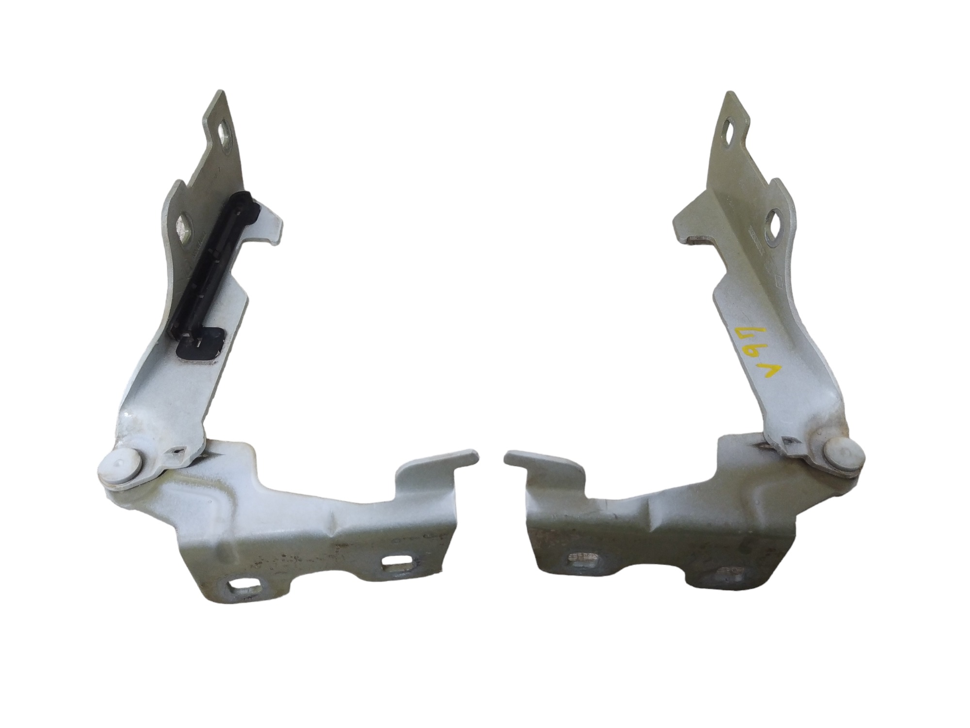 Par De Braço Dobradiça Do Capô Renault Clio 2013 A 2016 V97 5