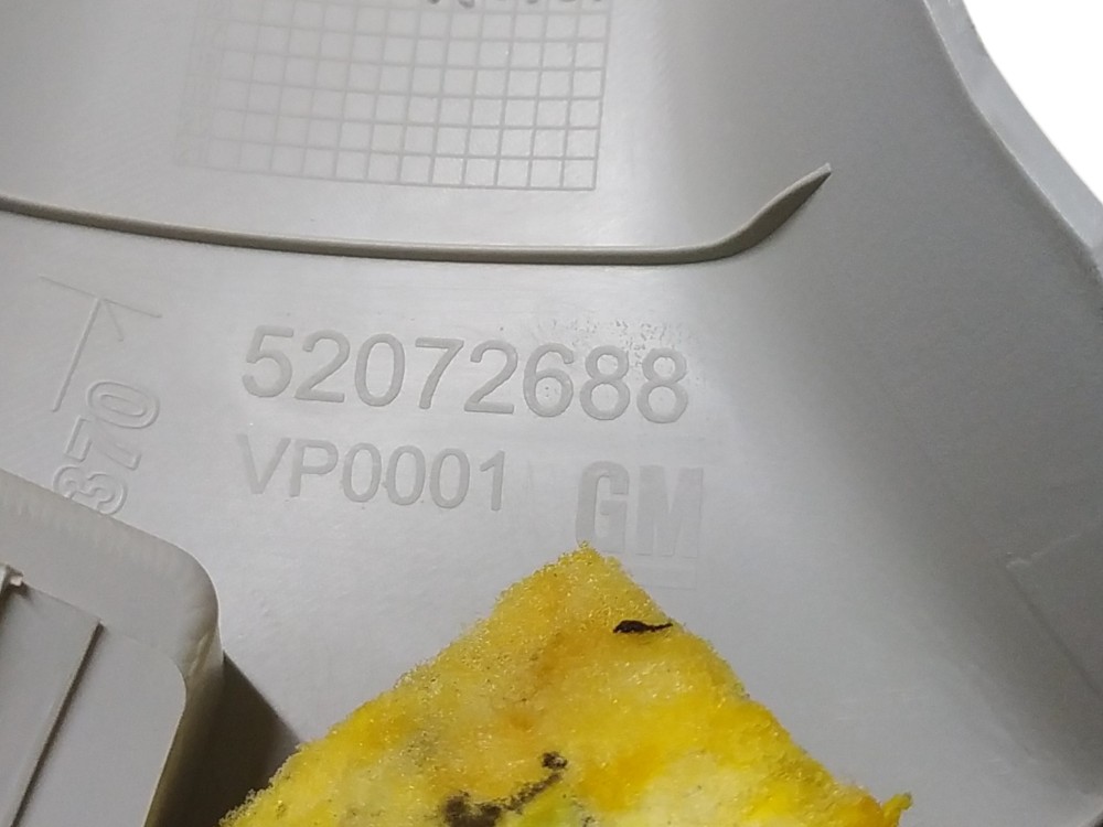 Acabamento Coluna Parabrisa Esquerda Gm Onix 2015 V109 5