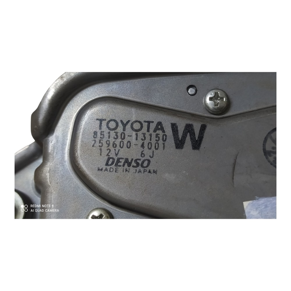 Motor Limpador Tampa Traseira Toyota Corolla Fielde 2007 8