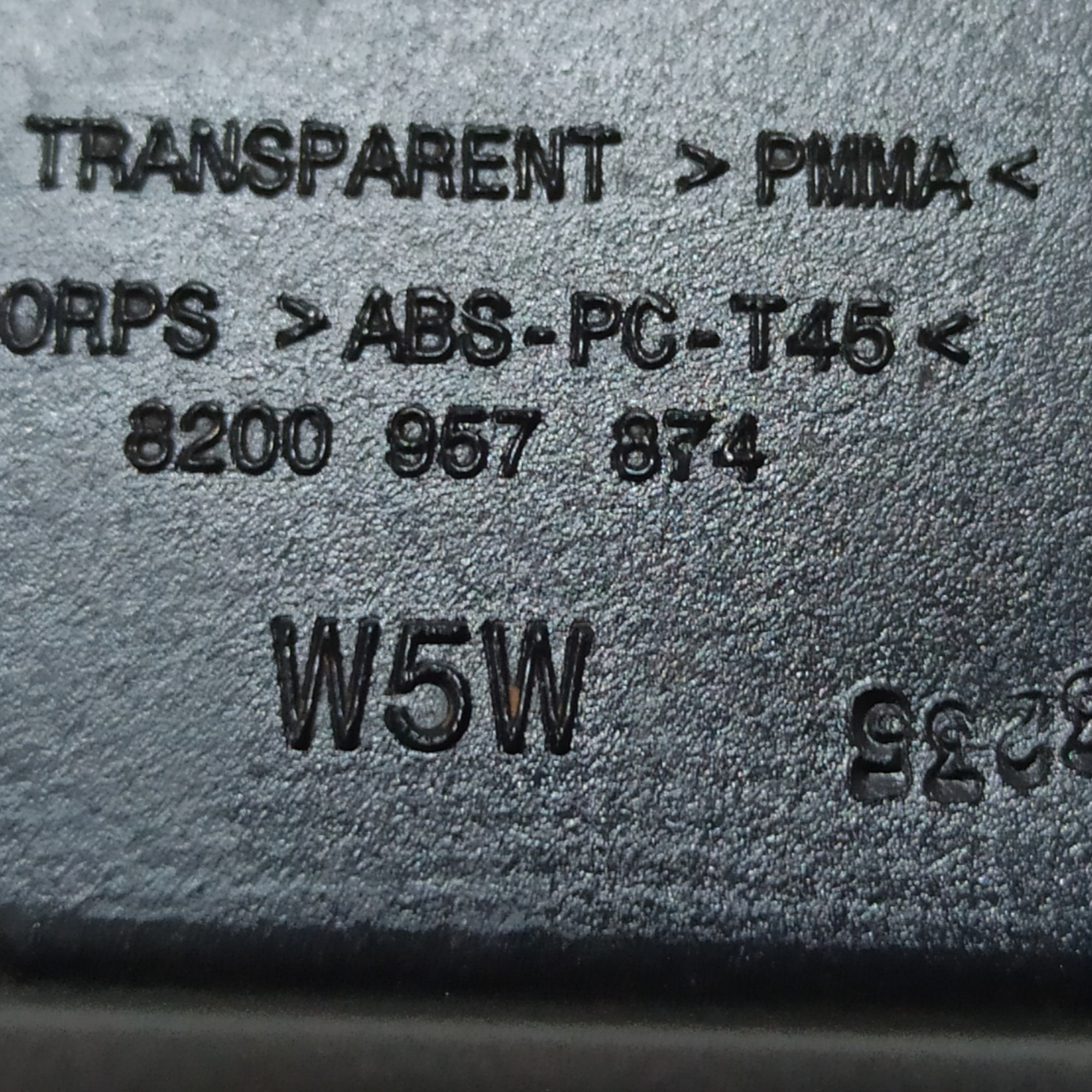 Luz Placa Renault Clio 2013 A 2016 V97 6
