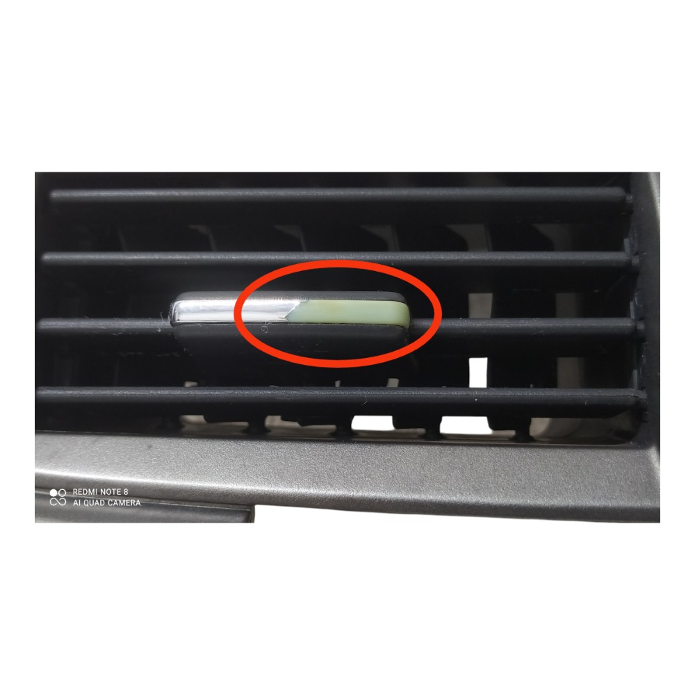 Moldura difusor ar central painel Honda City 1.5 2013 V153 9