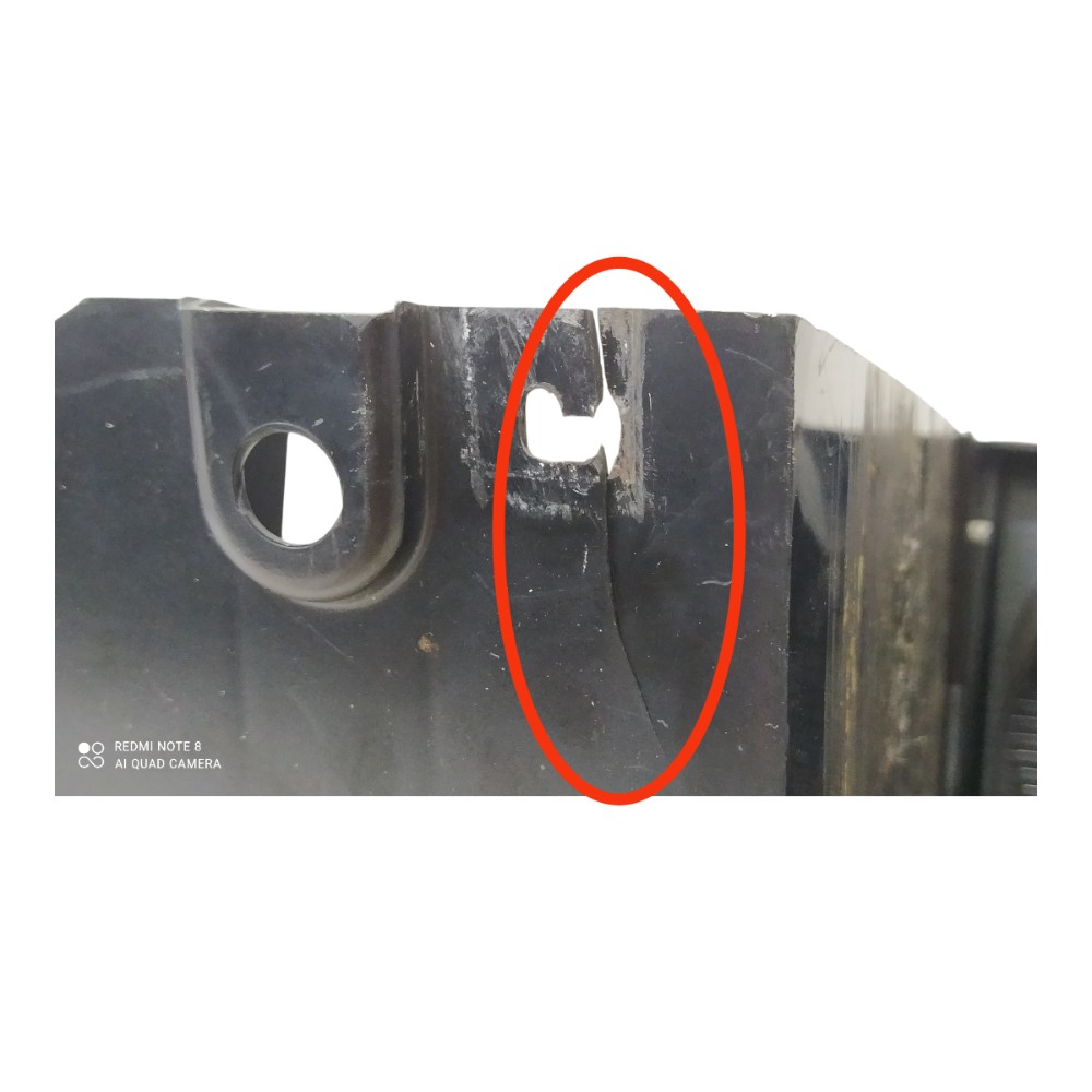 Moldura Porta Luvas Cinzeiro Vw Voyage Gl 1.6 1987 V18 7