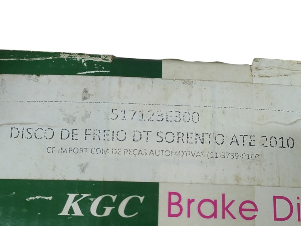 Disco De Freio Dianteiro Sorento 2.5 3.5 2003 A 2009 Par 5