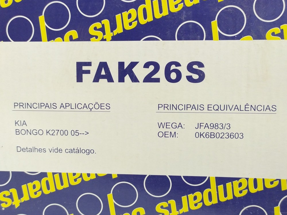 Filtro Ar Kia Bongo K2700 1997 A 2012  0k6b023603 5