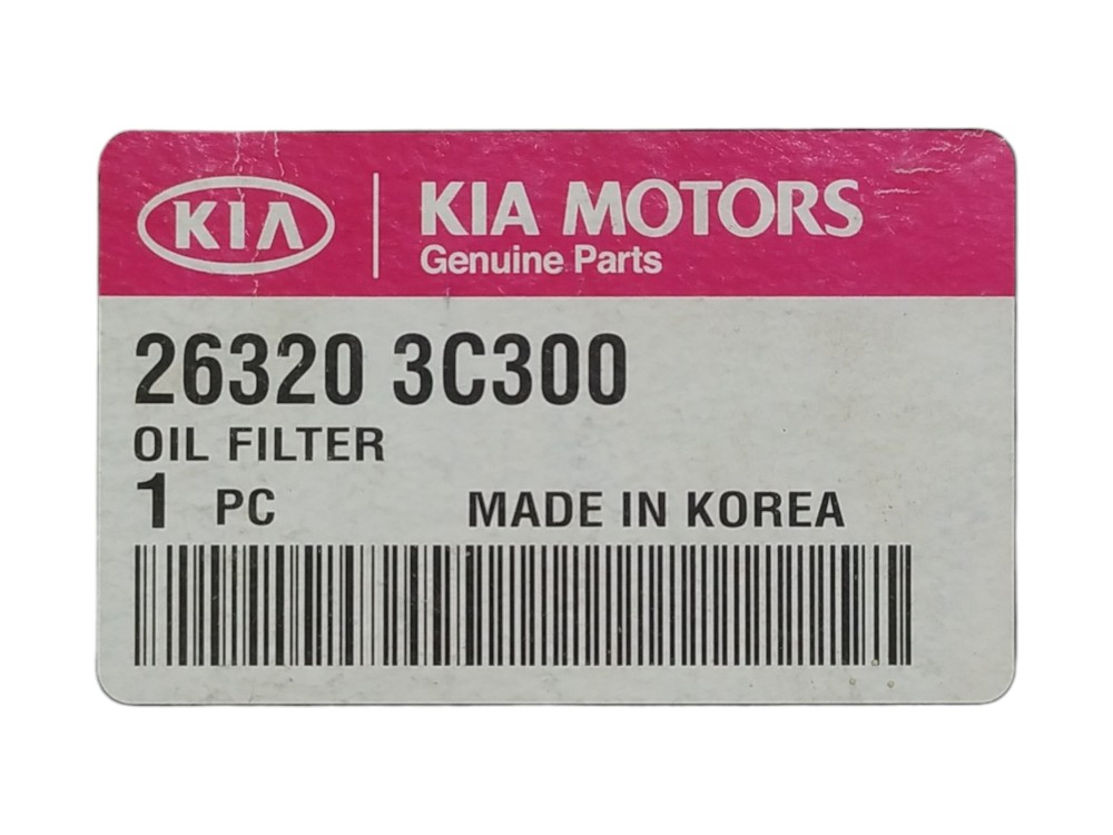 Filtro De Óleo Hyundai Azera Vera Cruz E Kia Sorento Mohave 5