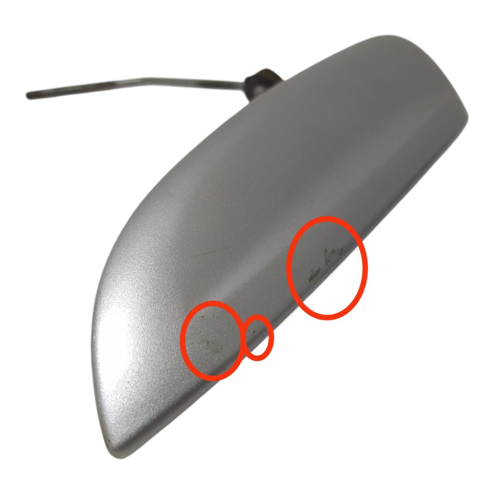 Maçaneta Externa Traseira Esquerda Gm Onix 2014 1.4 V140 Prateado Traseira 7