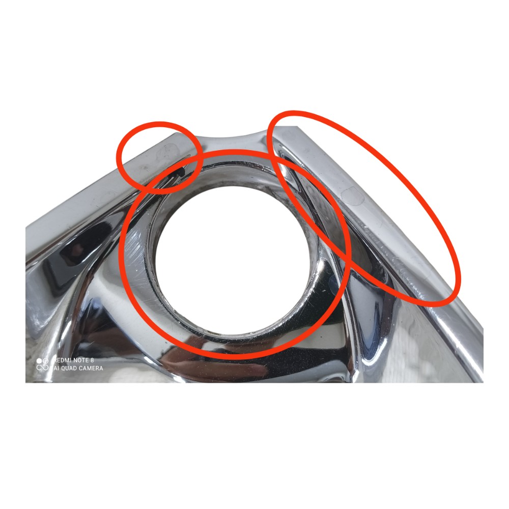 Aplique Cromado Roda 16 Citroen C3 2012 A 2020 N8 8